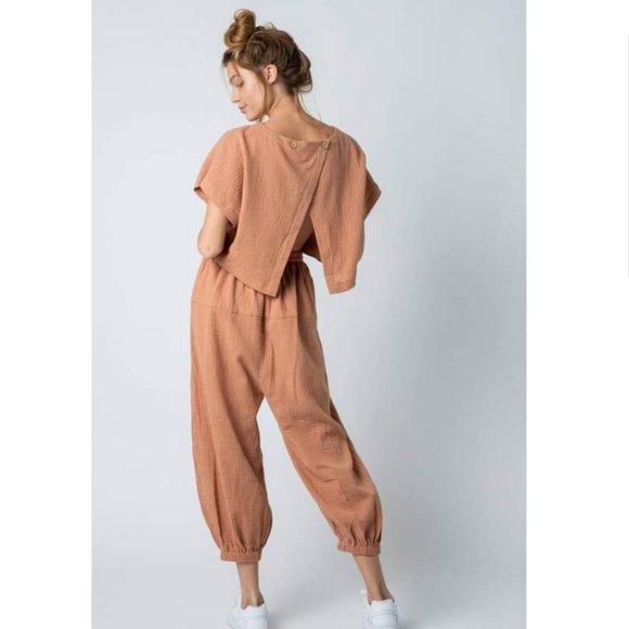 Open Back Romper - Picture 1 of 2